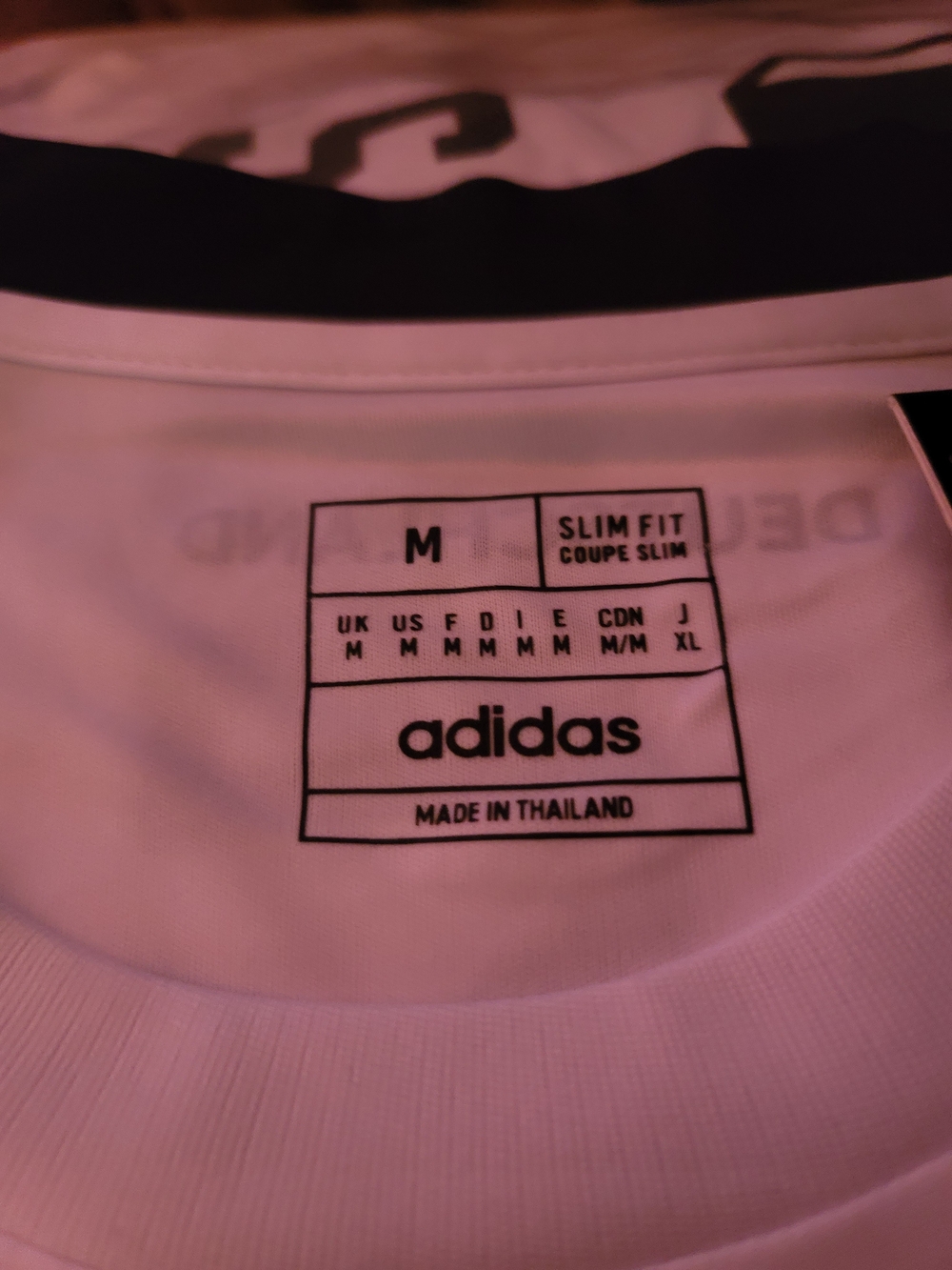 Toni Kroos Adidas Germany Home Jersey #8 / Men's Size MEDIUM / 2024 - Picture 8 of 9